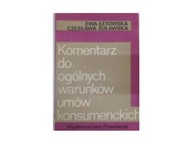 Komentarz do ogólnych warunków -