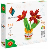 Alexander Origami 3D Kvety 554 dielikov 25538
