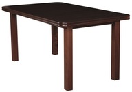 Stôl rozkladací 100x200/300 cm Harry 3 dub- prírodné drevo doska 5cm