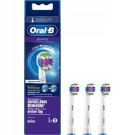 3 x BRAUN ORAL B 3D WHITE KOŃCÓWKI WYBIELAJĄCE