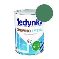 JEDYNKA Emalia Drewno i Metal zielony połysk 0,9L