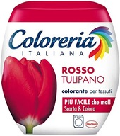 Coloreria farbivo na textil Rosso Tulipano 350g