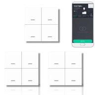 3 db-os Zigbee Smart jelenetkapcsoló szett – 12 jelenet | Tuya / Smart Life