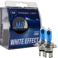 ŽIAROVKY MARBA LIGHT WHITE EFFECT H4 75/70W 24V