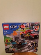 Klocki Lego 60319 strażacka i policyjny pościg
