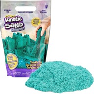 KINETIC SAND PIESOK KINETICKÝ LESKLÝ TYRKYSOVÝ SHIMMER PLASTICKÁ HMOTA