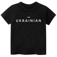 KOSZULKA UKRAINA PATRIOTYCZNA I'M UKRAINIAN XL