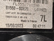 TOYOTA YARIS CROSS light rear left 815600DE20