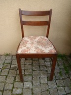 stare przedwojenne krzesło dębowe