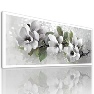 03149 Obraz na plátne KVETY MAGNOLIE 120x50cm