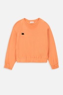 Bluza Dla Dziewczynki 116 Pomarańczowa Nierozpinana Coccodrillo WC4