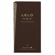 Kondómy - Lelo HEX Respect XL 12 ks
