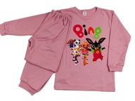 Dievčenské pyžamo 140 Púdrové pyžamo Ružová Poľský Výrobca z bavlny 100%