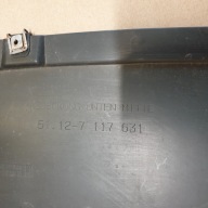 Blende Abdeckung Blende Gehäuse untere der Stoßstange heck abdeckung Unterfahrschutz BMW 1 E87 E81 OE