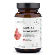 Aura Herbals Ashwagandha KSM-66 Koreň 200 mg 120 kapsúl Stres Pamäť