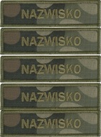 Priezvisko na uniformu name patch RZEP x 5 ks VZOR 2024
