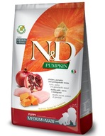 Farmina N&D Dog Chicken Pumpkin & Granátové jablko Puppy Medium Maxi 12 KG