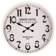 Hodiny nástenné kov Grand Hotel, 60 cm