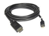 Przyłącze kabel mini DISPLAY PORT wtyk HDMI 2,5m