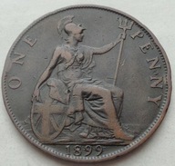 WIELKA BRYTANIA - 1 pens - 1899 - Victoria