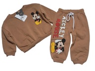 ZARA krásna súprava teplákov 104-110 4-5 joggersy Mickey Mouse teplá bavlna