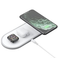 DUDAO 3-in-1 Qi Wireless Charger for Headphones, AirPods