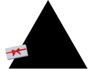 Nástenné panely ČALÚNENÁ trojuholník + ZADARMO