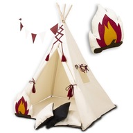TIPI INDIAŃSKI namiot dla dzieci, wigwam, teepee,