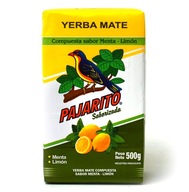 Yerba Mate PAJARITO MENTA LIMON 500g CYTRYNA/MIĘTA 0,5 kg