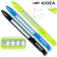 KIDEA Długopis z tabliczką mnożenia z niebieskim