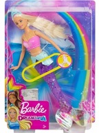 Mattel Bábika Barbie Morská panna Svietiaci Chvost Morská panna