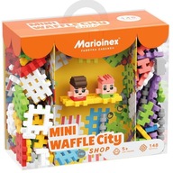 Klocki Konstrukcyjne Marioinex Wafle Mini Waffle City Shop SKLEP 148 el.