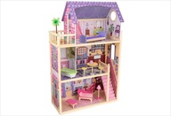 DOMČEK Barbi Monster High Veľký drevený domček pre bábiky KidKraft v.114cm