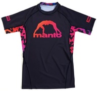 MANTO Rashguard krótki rękaw koszulka LEOPARD - L