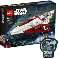 LEGO STAR WARS Myśliwiec Jedi Obi-Wana Kenobiego + Prezent NASZYWKA