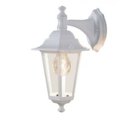 Nástenné svietidlo IP33 záhradné biele LANTERN 35 cm spodné svetlo