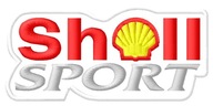 Naszywka dla fanów Shell Sport haftowana z termofolią