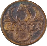 5 GROSZY 1925 - STAN (3-) - SP254