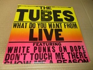 THE TUBES WHAT DO YOU WANT FROM LIVE 2LP 1978 UK