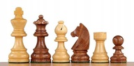 Šachové figúrky German (Timeless) Indická akácia/Bukšpan 3 palce Vyrezávané