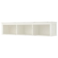 IKEA HEMNES Nástenná polica biele moridlo 148x37 cm