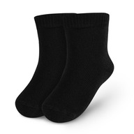 Ponožky hladké s abs čierne 18-24 mesiacov
