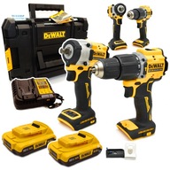 Zestaw Combo DeWalt Klucz + Wiertarka Udarowe DeWalt DCF921 DCD100YD2 18V