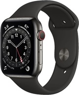 Smartwatch Apple Watch Series 6 GPS + Cellular 44mm czarny STAL NIERDZEWNA