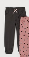 H&M spodnie bawełniane 7-8 l 128 O128