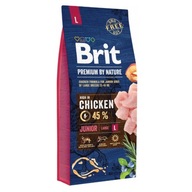 Brit Premium By Nature Junior L Large 15kg Chicken