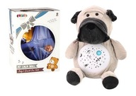 PLÜSS ALTATÓ MACKÓ KUTYUS FÉNYEK HANGOK