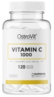 OstroVit Vitamin C1000 Wsparcie Odporności I Antyoksydacji 120 Kapsułek