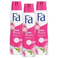 Fa Dezodorant Spray Pink Passion 150ml x3