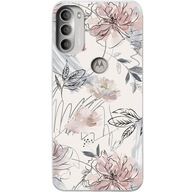 Etui do MOTOROLA MOTO G71 5G wzory CASE + SZKŁO